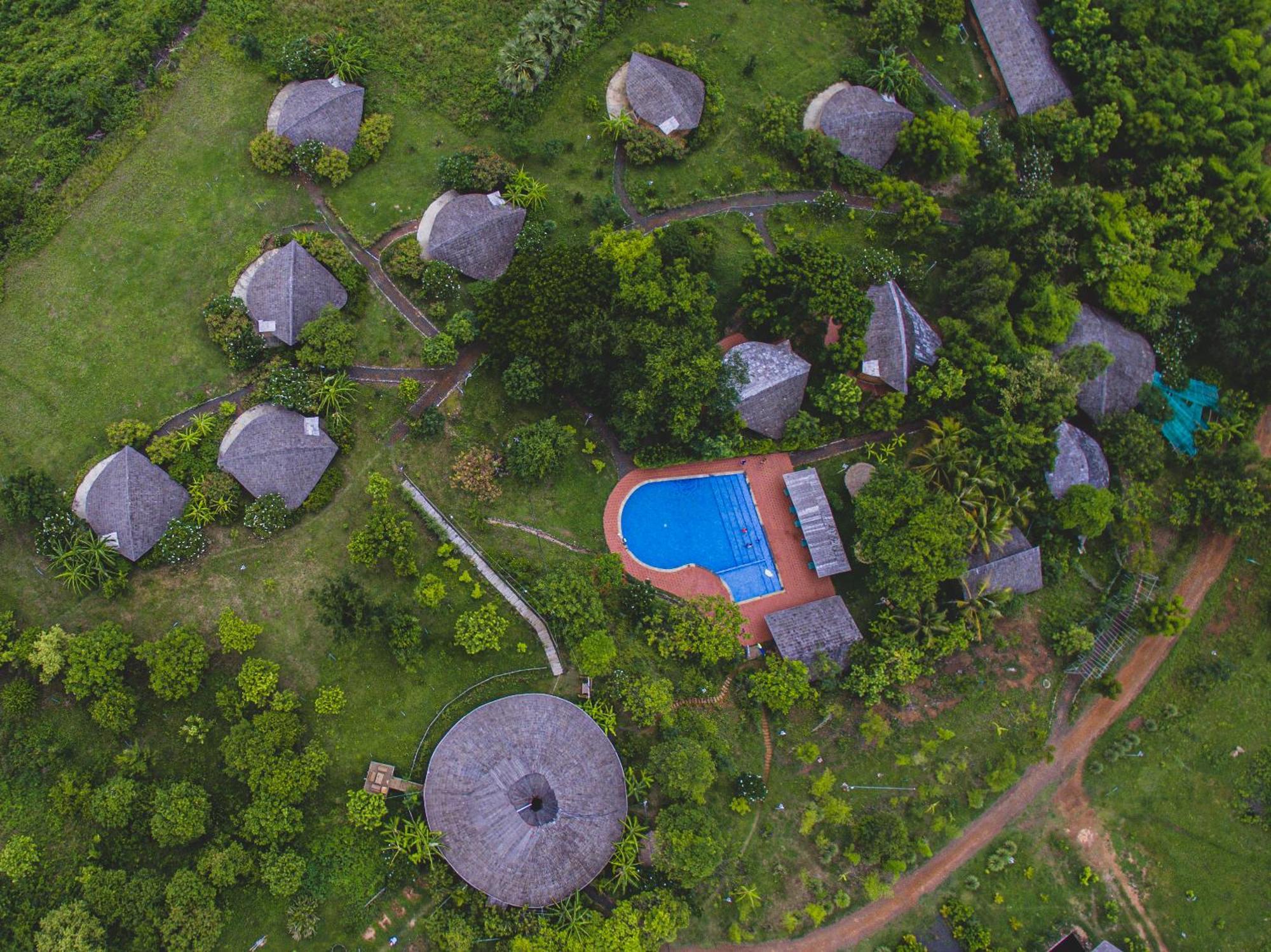 קמפונג צ'אם Hanchey Bamboo Resort מראה חיצוני תמונה